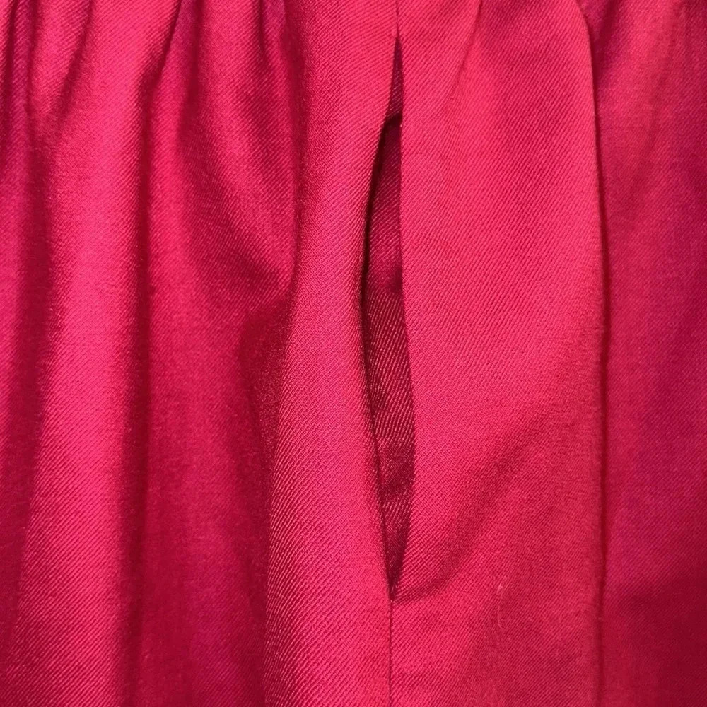 NWOT J. Crew Lined Fuchsia Skirt (4) - Picture 3 of 5